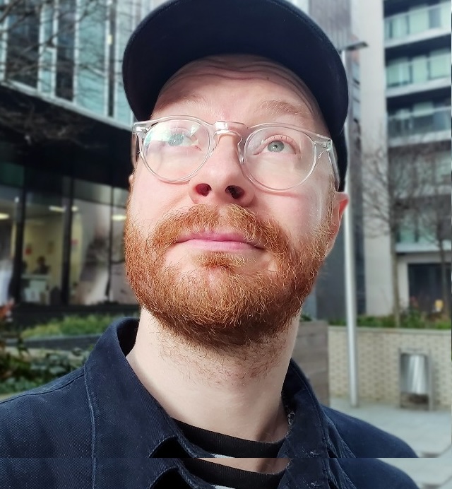 James Pollock, creative technologist and VFX artist, Lux Aeterna